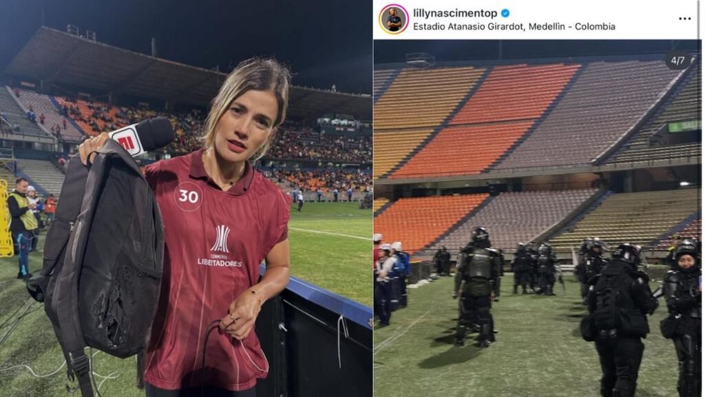 “Parecía una guerra”: video de periodista brasileña mostró el terror vivido en el Atanasio