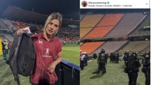 “Parecía una guerra”: video de periodista brasileña mostró el terror vivido en el Atanasio