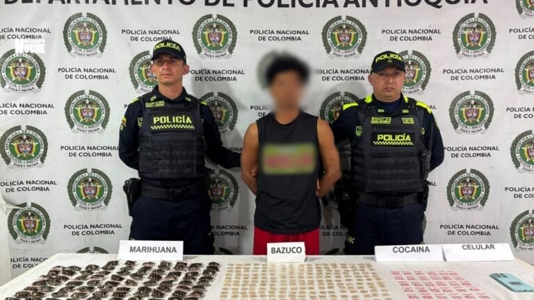Policía sorprendió a un hombre con cocaína, marihuana y base de coca en Ciudad Bolívar