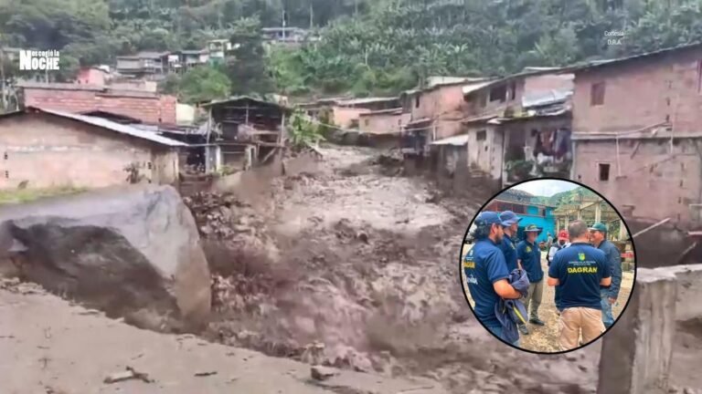 Dos viviendas colapsaron y 21 resultaron inundadas en el corregimiento Santa Inés de Andes