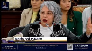 Fue a sus espaldas. María José Pizarro, se pronuncia sobre reunión de miembro de su UTL