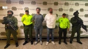 Capturan en Medellín a dos extranjeros pedidos en extradición por narcotráfico en EE. UU