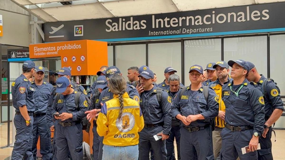 22 bomberos de Medellín viajarán a Venezuela para apoyar labores de rescate