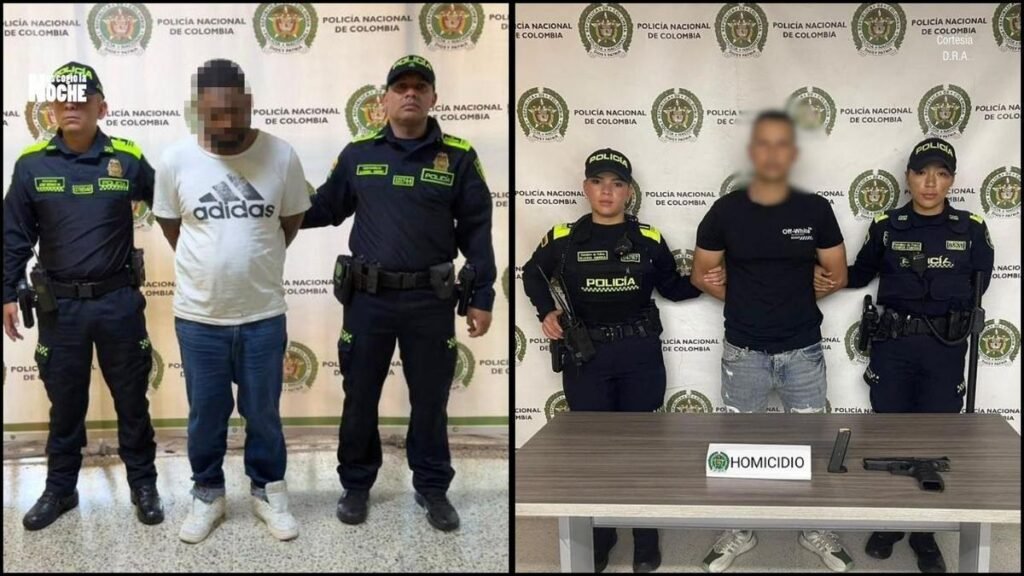 Dos hombres capturados por homicidios en Medellín: uno de ellos sería el asesino de la joven en el Limonar