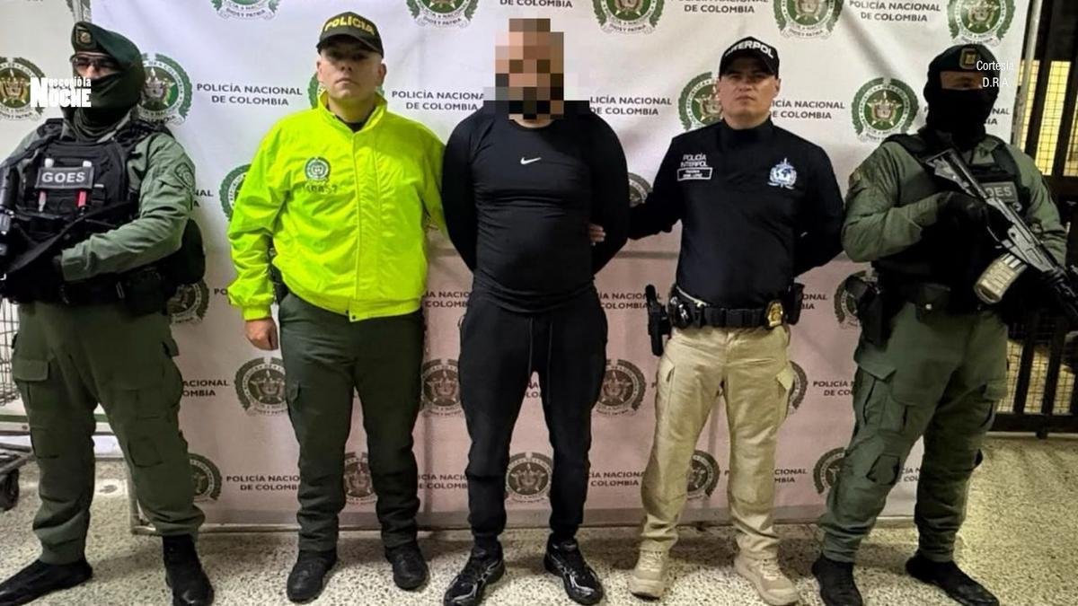 En un reconocido gimnasio de Medellín capturaron a un presunto narco solicitado en extradición por EE. UU.