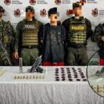Ejército captura a presunto delincuente e incauta una Mini Uzi en Ciudad Bolívar