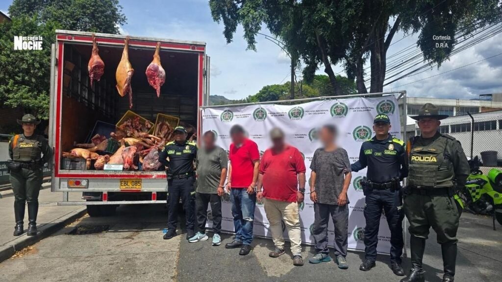 Este matadero clandestino distribuía casi tres toneladas de carne no apta para el consumo humano en Medellín