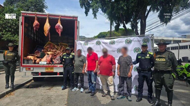 Este matadero clandestino distribuía casi tres toneladas de carne no apta para el consumo humano en Medellín