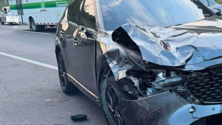 El conductor de accidente en Copacabana no huyó y está respondiendo ante las autoridades