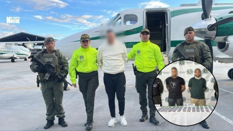 Dos extraditables por narcotráfico fueron sacados de circulación en Medellín