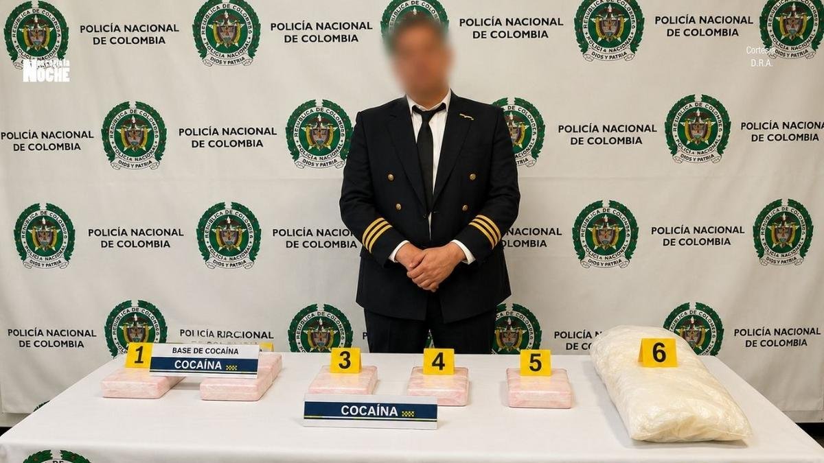 Falso piloto intentó viajar con 10 kilos de Cocaína de Bogotá a Barcelona