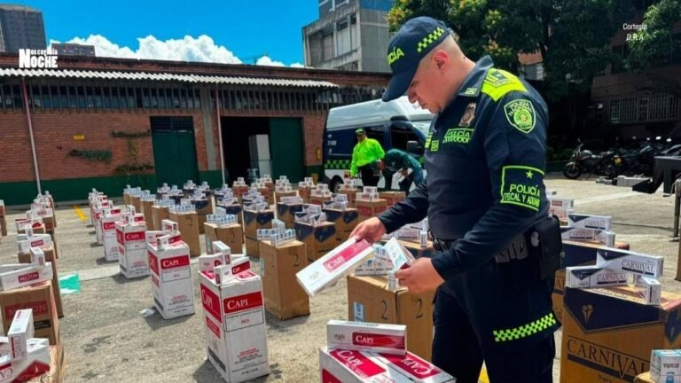 Golpe al contrabando: decomisan cigarrillos avaluados en $1.160 millones