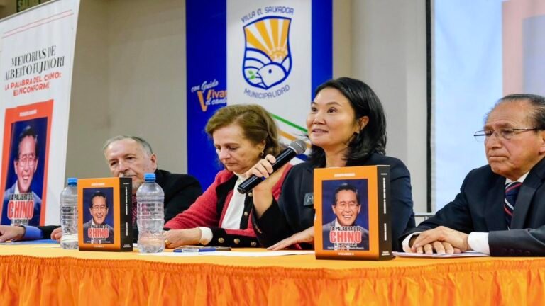 Derrotar el crimen. La promesa de Keiko Fujimori al asumir la Presidencia de Perú