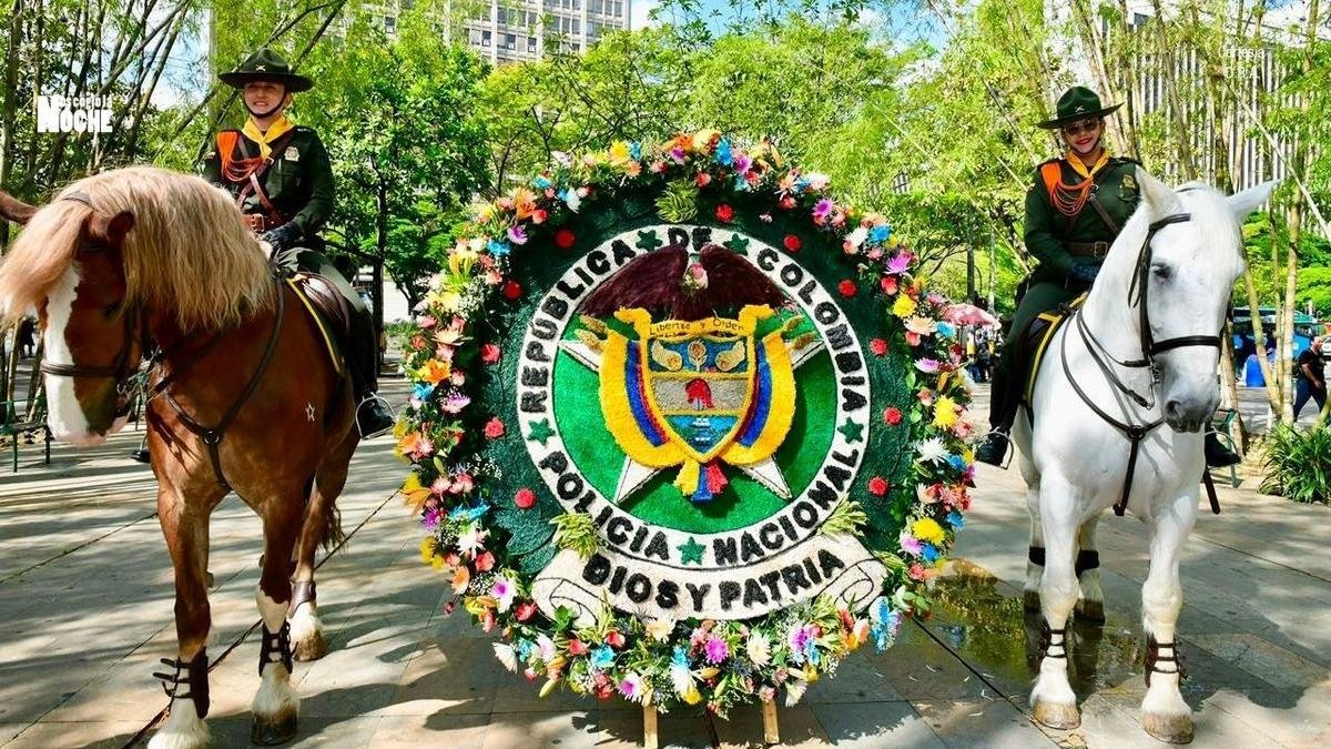 Medellín blinda la Feria de las Flores con un histórico dispositivo de seguridad
