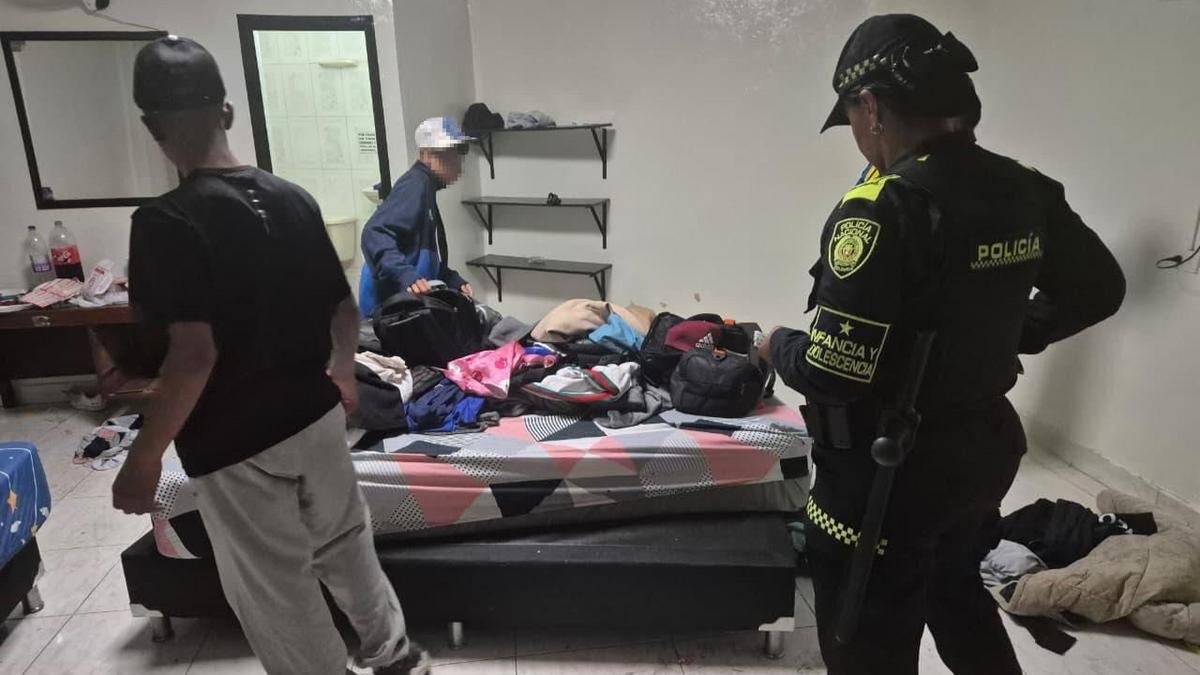 Rescatan a tres adolescentes en hotel del centro de Medellín; el establecimiento fue suspendido
