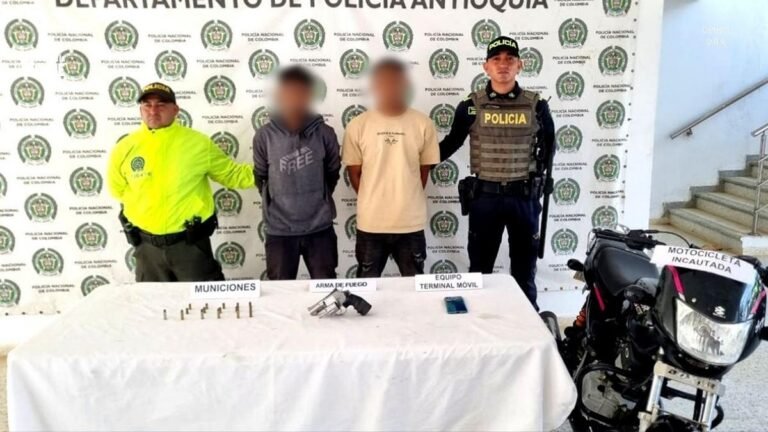 Envían a prisión a dos presuntos integrantes de “Los Cartageneros” en Caucasia