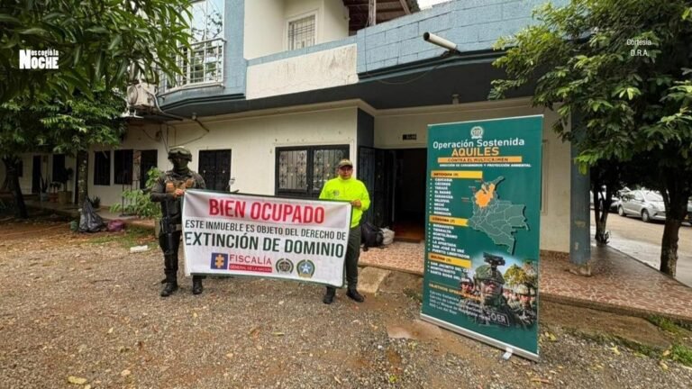 Ocupan 52 bienes del Clan del Golfo avaluados en más de $14.100 millones en Antioquia