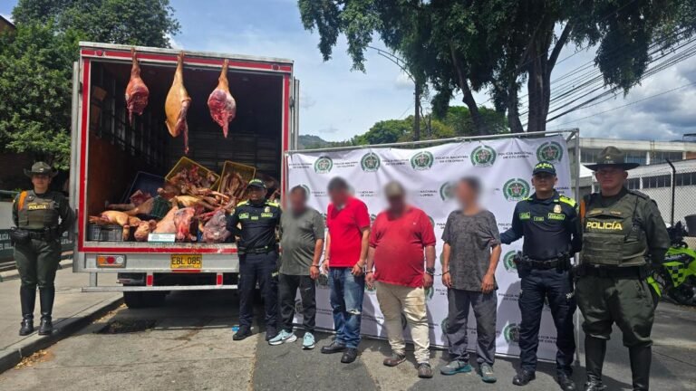 Golpe a la comercialización ilegal de carne en Medellín: incautan casi tres toneladas de productos no aptos para el consumo