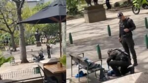 Capturan a un presunto implicado tras alerta por explosivo en la Plaza Botero