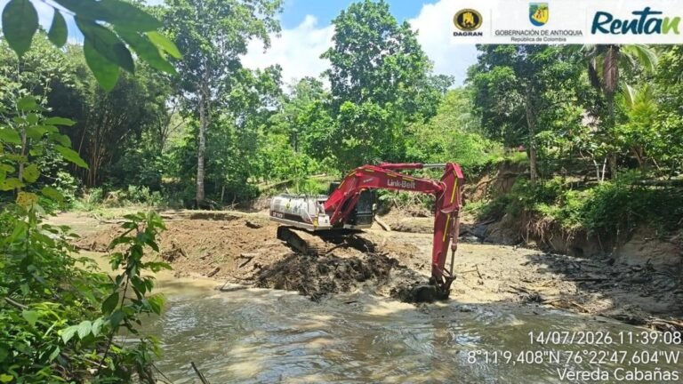 Urabá se blinda frente al fenómeno de El Niño con obras para reducir el riesgo de desastres
