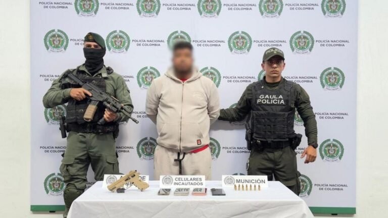 Capturan a alias ‘Indio’, señalado cabecilla de ‘La Libertad’ en el oriente de Medellín