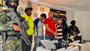Capturan a alias ‘Moisés’, presunto cabecilla de finanzas de las Autodefensas Conquistadoras junto a otras 3 personas