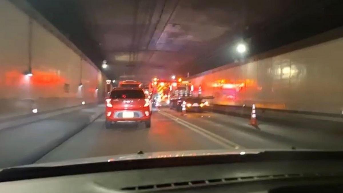 Túnel de Oriente: otro accidente más para la lista