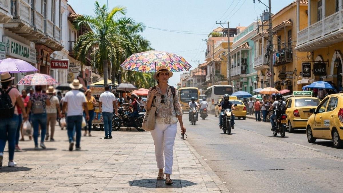 Calor extremo y lluvias: así estará el tiempo en Colombia