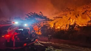 Colombia mantiene 16 incendios forestales activos