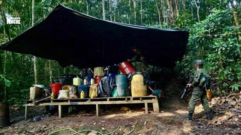 Ejército destruye laboratorio de pasta base de coca en Puerto Caicedo y afecta presunta estructura de la Segunda Marquetalia