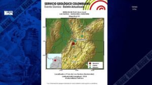 Santander, Boyacá y Antioquia, fueron los departamentos que más fuerte sintieron el temblor de este miércoles