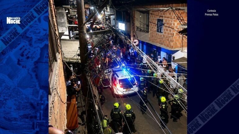 Pelea entre vecinos dejó una persona muerta en el barrio Caicedo de Medellín: un hombre fue capturado