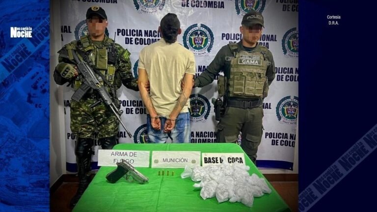 Cae alias ‘Pichi’, señalado de integrar ‘Los Chukis’ y de estar ligado a homicidios en el Quindío