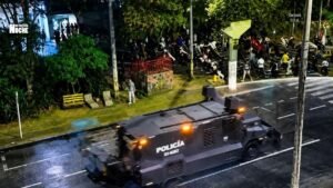La Policía le dejó claro a los manifestantes de la U. de A. que ya no estamos en el gobierno de Petro con esta acción