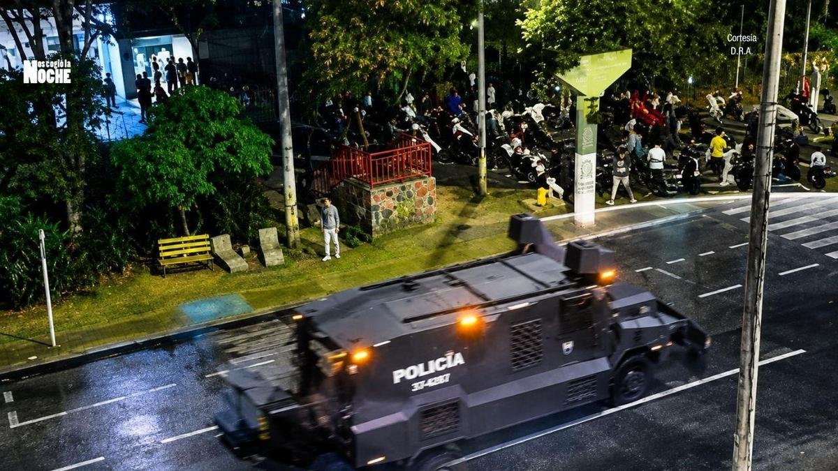 La Policía le dejó claro a los manifestantes de la U. de A. que ya no estamos en el gobierno de Petro con esta acción
