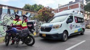 Bello refuerza su atención de emergencias: llegan dos ambulancias y una moto de respuesta rápida