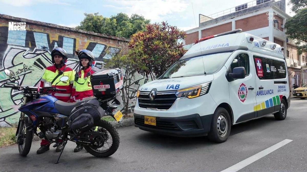 Bello refuerza su atención de emergencias: llegan dos ambulancias y una moto de respuesta rápida