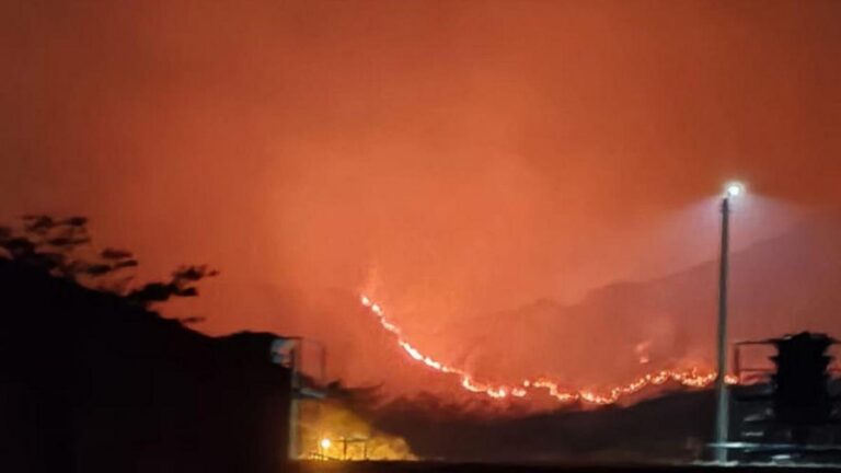 Seis incendios forestales permanecen activos en tres departamentos de Colombia