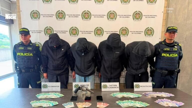 Botón de pánico frustró millonario robo en casa de cambio de Medellín y generó 4 capturas