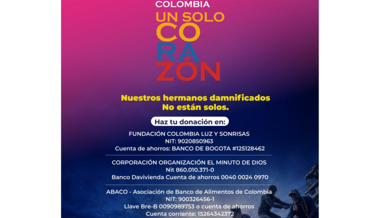 Gobierno activa campaña nacional para recibir y distribuir ayudas: estos son los puntos habilitados
