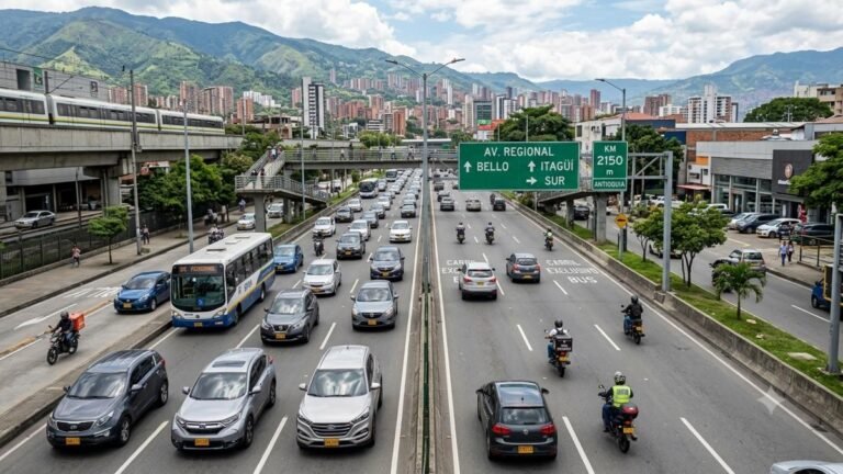 Medellín no tendrá día sin carro ni sin moto este 7 de agosto, pese a medidas por la posesión presidencial