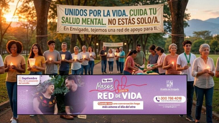 Envigado convierte la prevención del suicidio en una red para cuidar la vida
