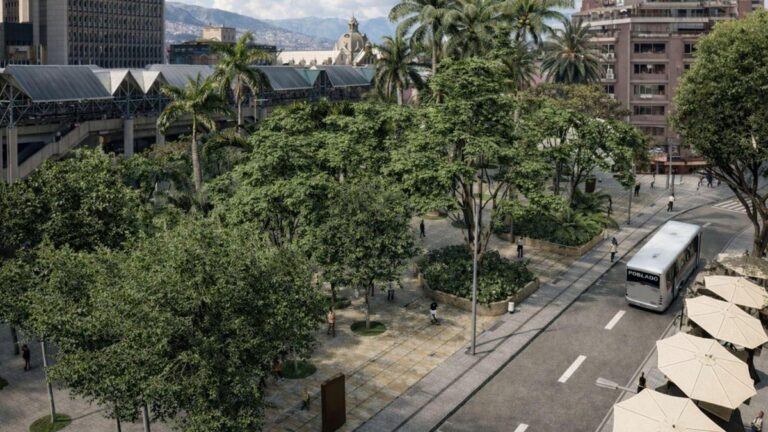 Parque Berrío ya supera el 65 % de avance en su transformación