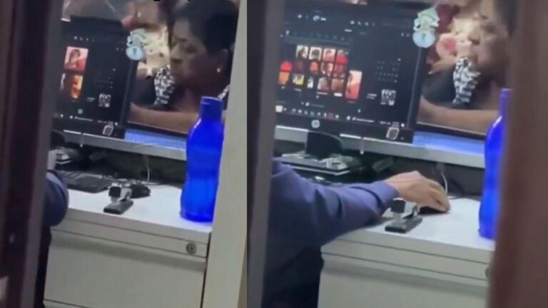 Indignación en Florencia por video de funcionario de Nueva EPS chateando mientras usuarios esperan