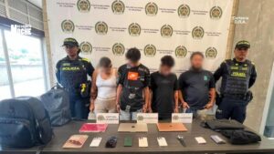 Cámaras de seguridad permitieron capturar a seis personas señaladas de participar en dos hurtos