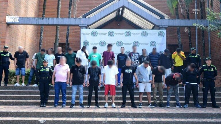 Golpe a ‘Los Conejos’: 27 capturados y una red que habría usado menores para vender droga