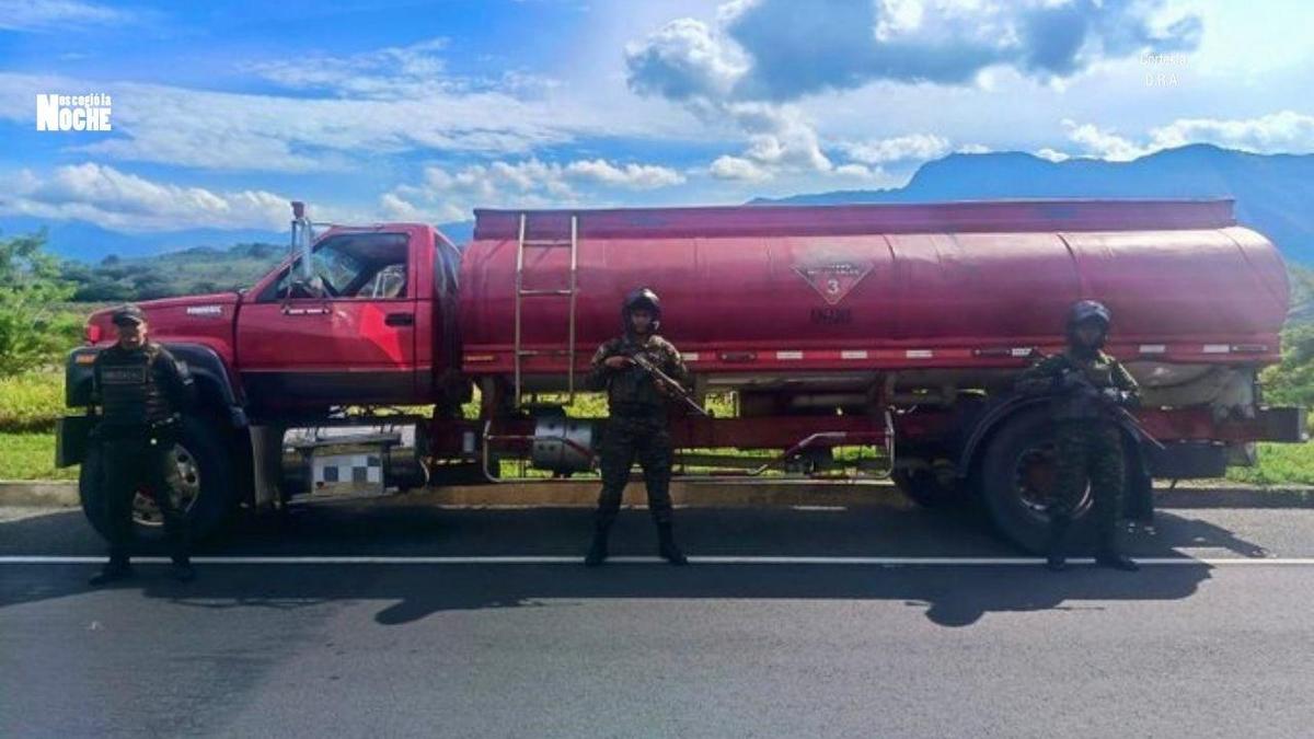 Incautan 3.600 galones de gasolina durante operativo en La Pintada, Antioquia