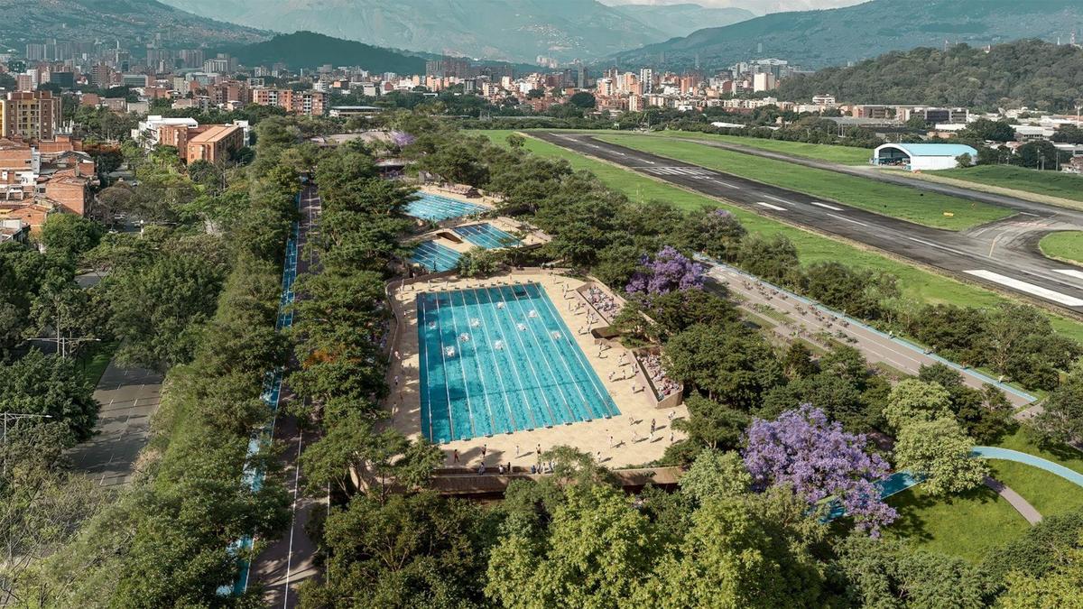 Así será el nuevo complejo acuático que tendrá el Gran Parque Medellín