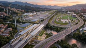 Antioquia impulsa red de aeropuertos, tren férreo y conexión al Central Park