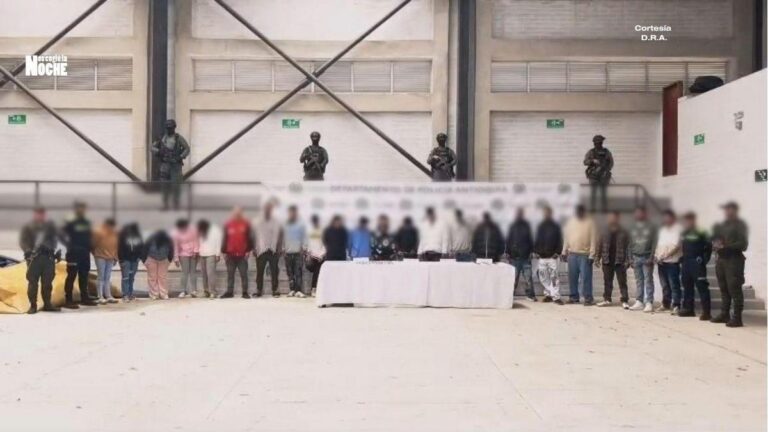 21 capturados tras operativo contra ‘El Mesa’ en La Ceja: incautaron cocaína, bazuco y marihuana